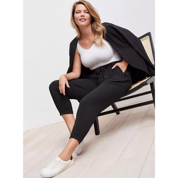 Torrid Plus Size Pants Womens 2X Pull-On Stretch Crepe Work Office Casual Ankle - Picture 2 of 8